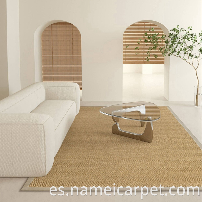 Natural Sisal Fiber Area Rugs Floor Mats 819